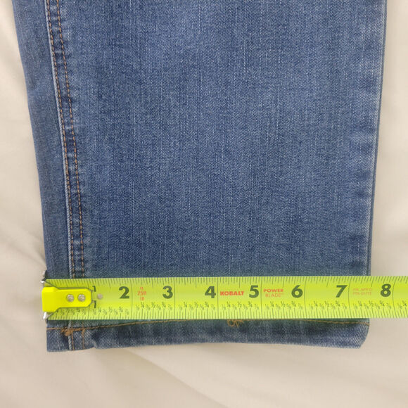 Passports Jeans Womens 8 Blue‎ Mid Rise Straight Leg Medium Wash Denim W29 x L26 - Picture 7 of 14